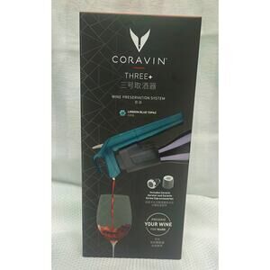 New Coravin Three Wine Preservation System London Blue Topaz